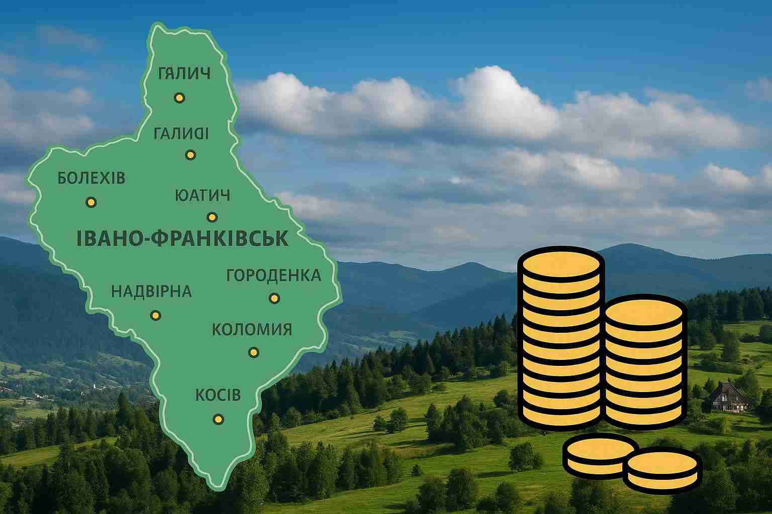 Понад половина громад Івано‑Франківщини — фінансово слабкі: скільки з них живуть за дотаціями