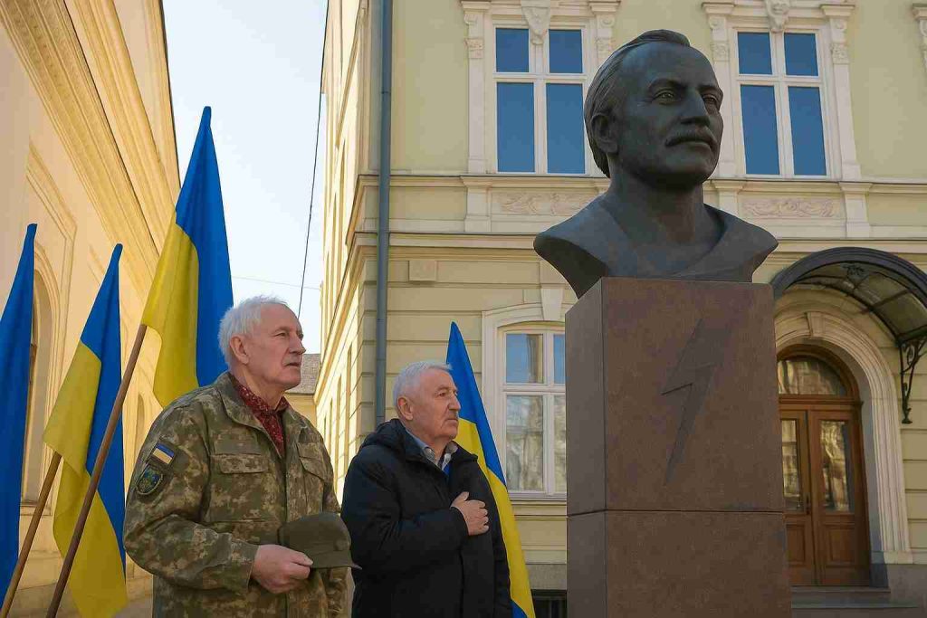 В Івано‑Франківську вшанували В’ячеслава Чорновола: панахида, промови та покладання квітів