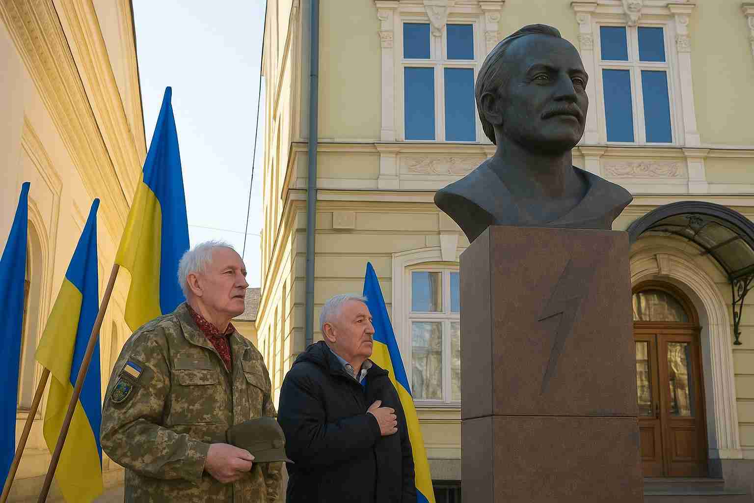 В Івано‑Франківську вшанували В’ячеслава Чорновола: панахида, промови та покладання квітів