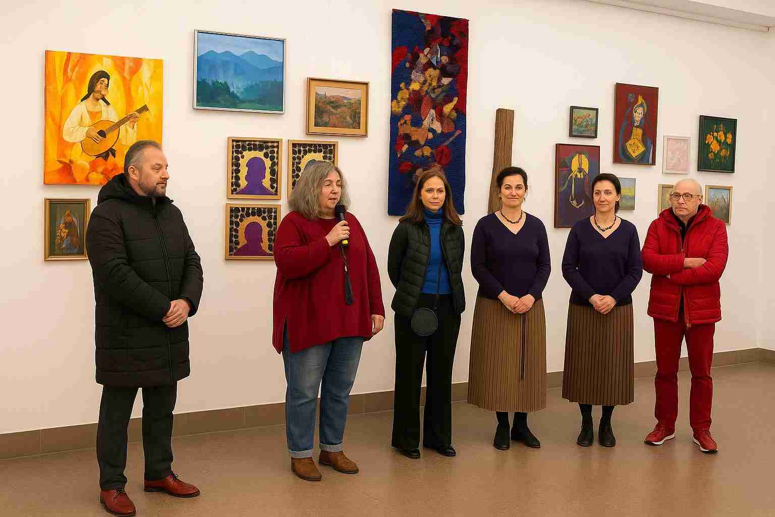 У Франківську відкрили Великодню виставку з понад шістдесятьма роботами місцевих художників