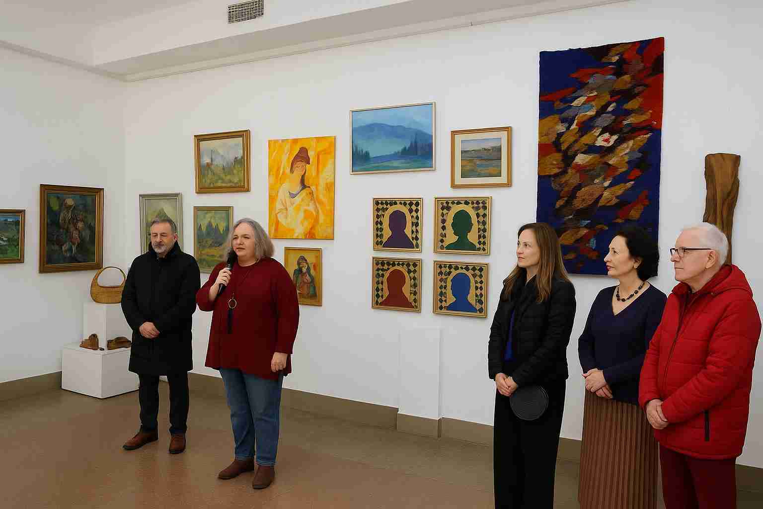 У Івано Франківську відкрили Великодню виставку художників присвячену темі відродження
